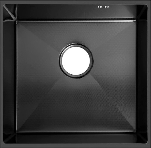 Мойка кухонная Schtoff Undermount Best Decor Black 4545 KR-1 Black SD-1 Black - фото
