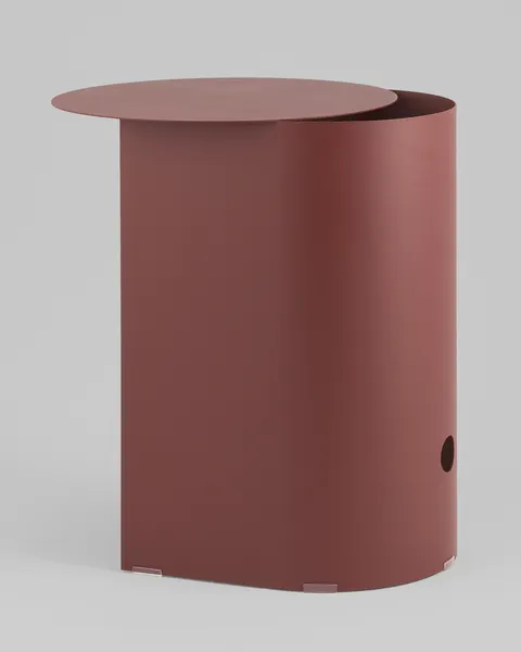 Журнальный столик Stool Group Floire / MT-143 DB-032 (бордовый)