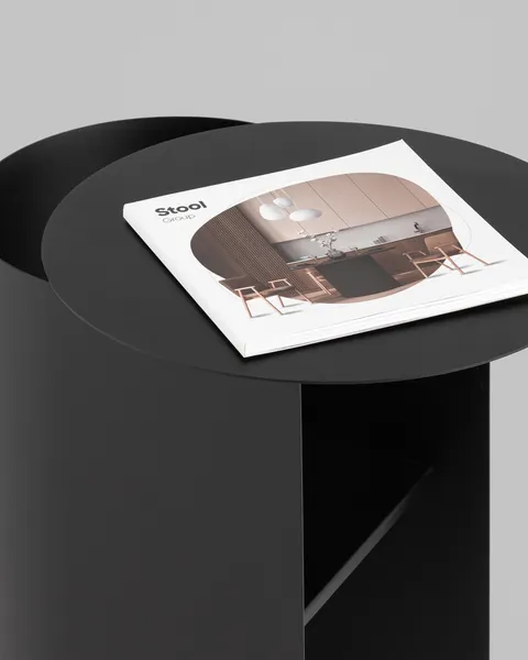 Журнальный столик Stool Group Floire / MT-143 DB-001 (черный)
