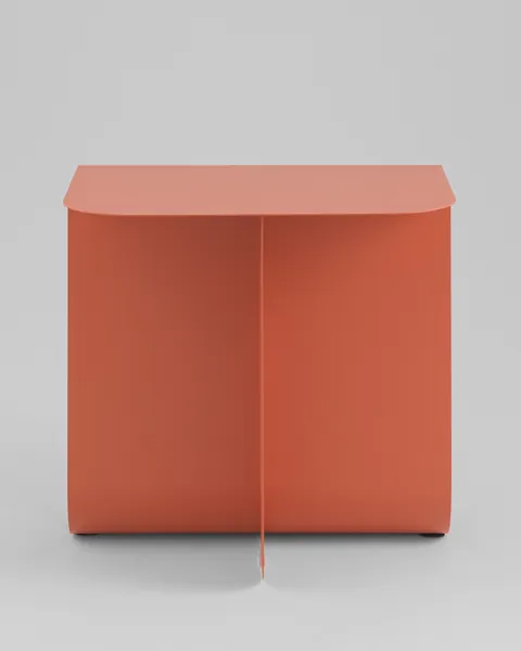 Журнальный столик Stool Group Laure / MT-136S DB-008 (красный)
