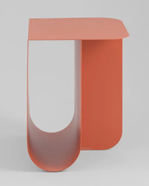 Журнальный столик Stool Group Laure / MT-136S DB-008 (красный)