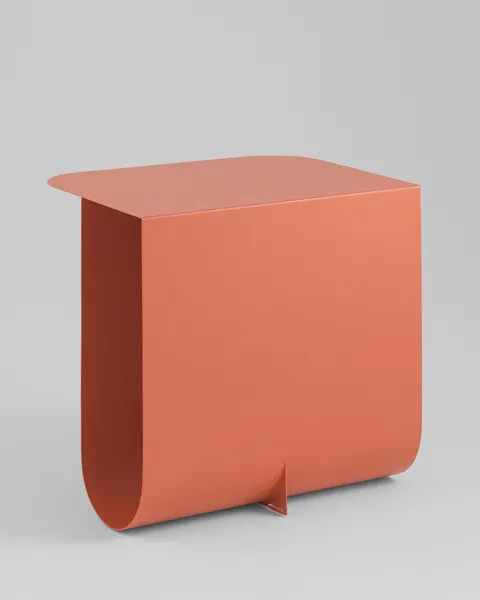 Журнальный столик Stool Group Laure / MT-136S DB-008 (красный)