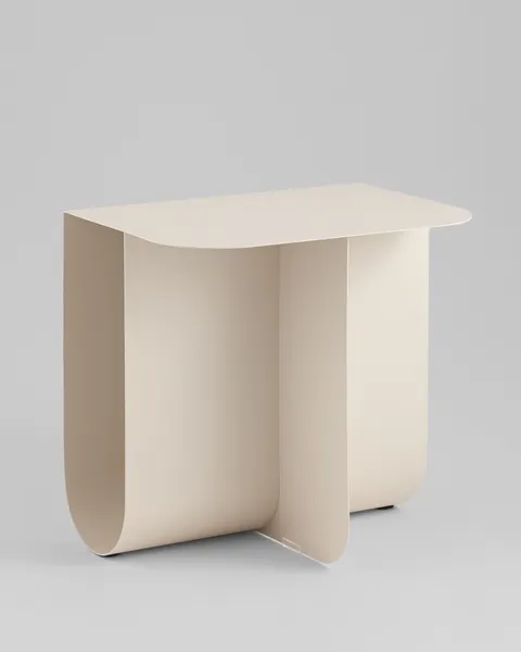 Журнальный столик Stool Group Laure / MT-136S 12-4301 (светло-серый)