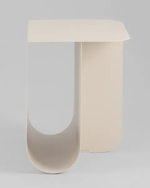 Журнальный столик Stool Group Laure / MT-136S 12-4301 (светло-серый)