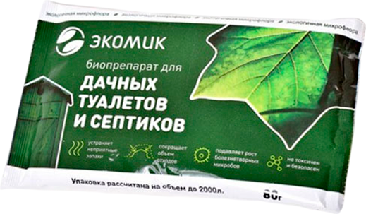Биоактиватор ОЖЗ Экомик для дачных туалетов, септиков, компоста - фото