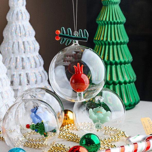 Шар новогодний Ichendorf Milano Botanica / 0935209508