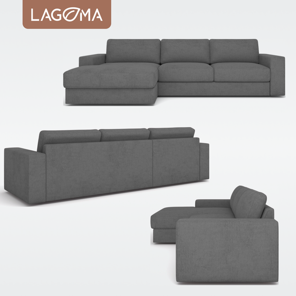 Диван угловой LAGOMA Прайд левый