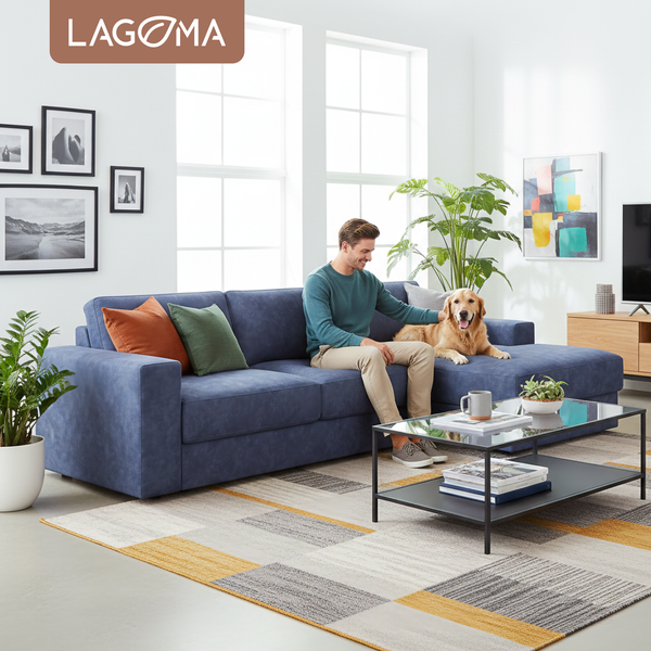 Диван угловой LAGOMA Прайд правый