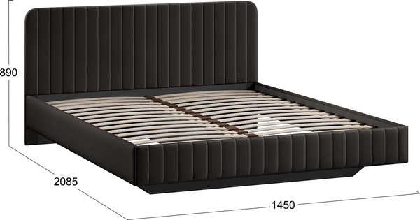 Полуторная кровать ТриЯ Шелли 140x200 Тип 1