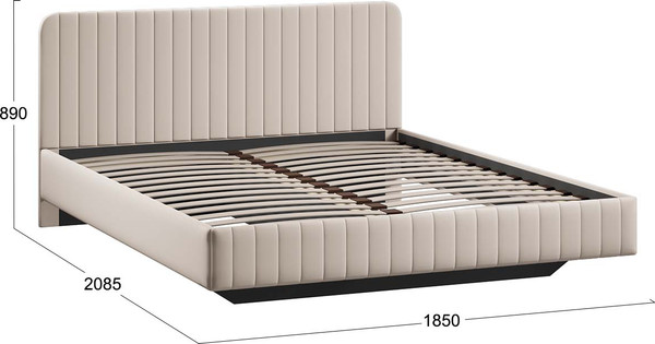 Двуспальная кровать ТриЯ Шелли 180x200 Тип 1