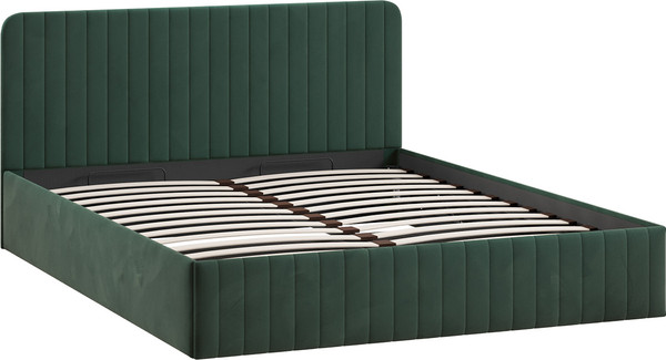 Двуспальная кровать ТриЯ Шелли с ПМ 180x200 Тип 1