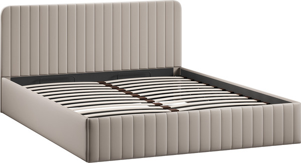 Двуспальная кровать ТриЯ Шелли с ПМ 180x200 Тип 1