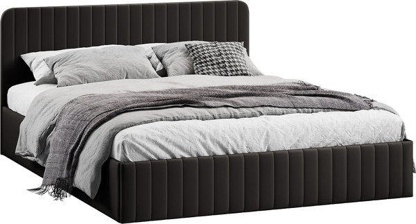 Двуспальная кровать ТриЯ Шелли с ПМ 180x200 Тип 1 - фото