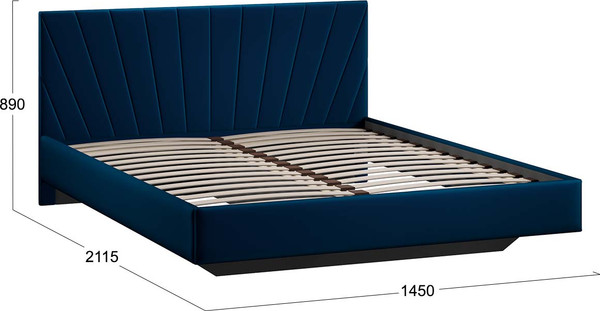 Полуторная кровать ТриЯ Эвори 140x200 Тип 1