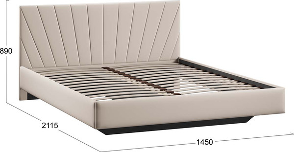 Полуторная кровать ТриЯ Эвори 140x200 Тип 1