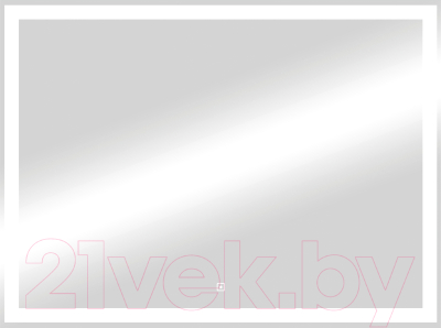 Зеркало Континент Mercury Led 80х60