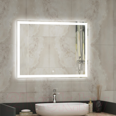 Зеркало Континент Mercury Led 80х60