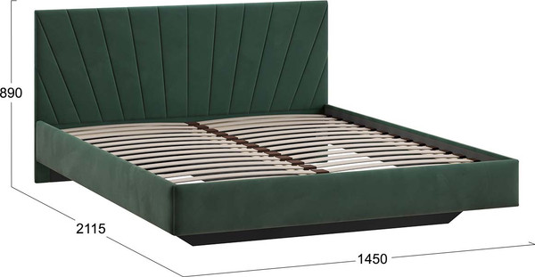 Полуторная кровать ТриЯ Эвори 140x200 Тип 1