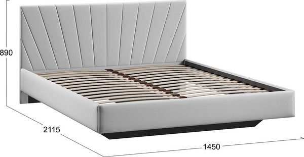 Полуторная кровать ТриЯ Эвори 140x200 Тип 1