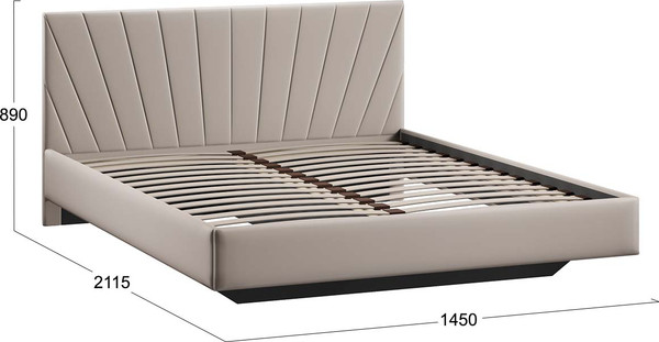 Полуторная кровать ТриЯ Эвори 140x200 Тип 1 