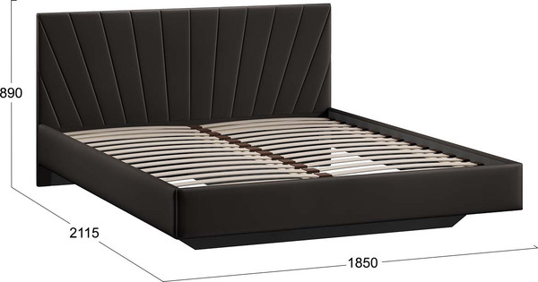 Двуспальная кровать ТриЯ Эвори 180x200 Тип 1 