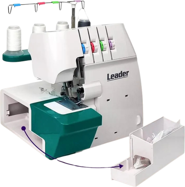 Оверлок Leader Eco Drive