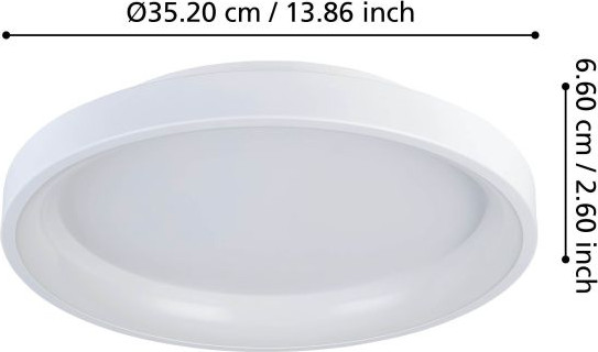 Потолочный светильник Eglo Loretello 901248