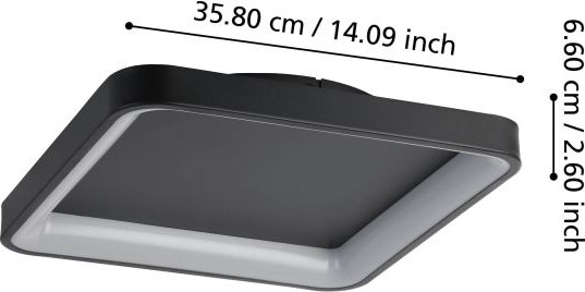 Потолочный светильник Eglo Loretello 901252