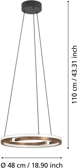 Потолочный светильник Eglo Mezzomonte 901826