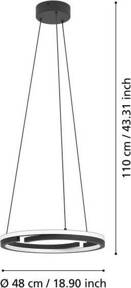 Потолочный светильник Eglo Mezzomonte 901822