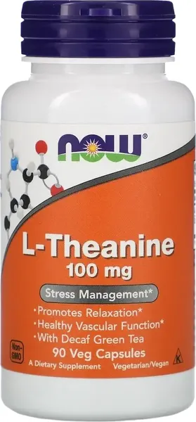 L-теанин NOW 100мг - фото