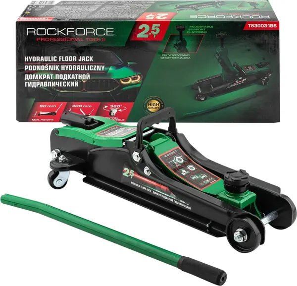 Подкатной домкрат RockForce RF-T830031BS - фото