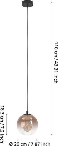 Потолочный светильник Eglo Ariscani 1 901923