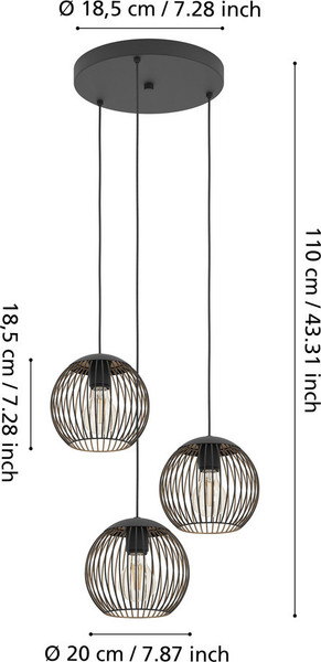 Люстра Eglo Almanzora 901871