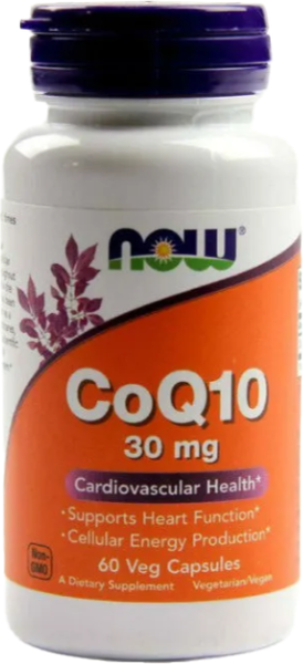 Коэнзим NOW CoQ10 30мг - фото