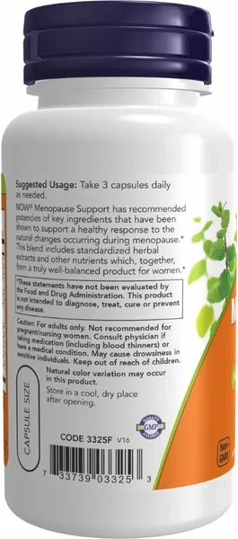 Пищевая добавка NOW Menopause Support