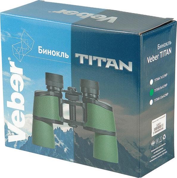 Бинокль Veber Titan 7x32WP / 32800