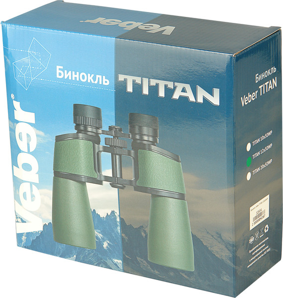 Бинокль Veber Titan 12x50WP / 32804