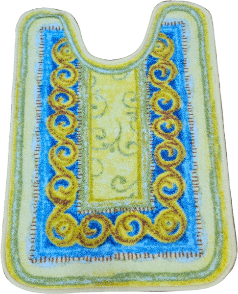 Коврик для туалета Cleopatra Табо 57x80 / 7066821-5780  - фото