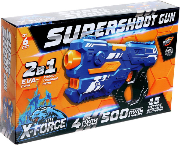 Бластер игрушечный Woow Toys Supershoot Gun / 5541512