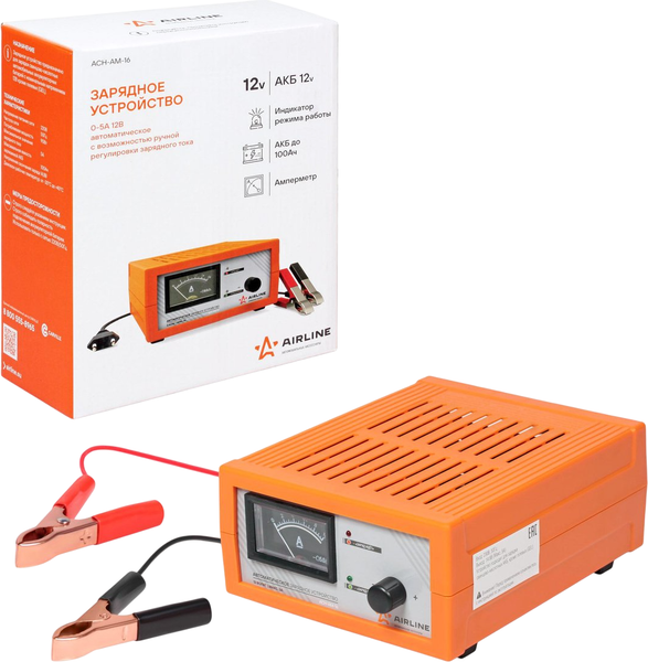 Зарядное устройство для аккумулятора Airline ACH-AM-16 - фото