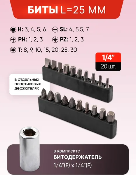 Универсальный набор инструментов ForceKraft FK Light-41723-5