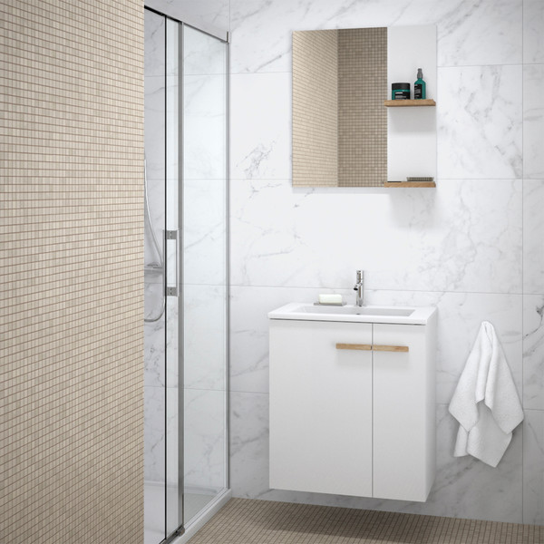 Комплект мебели для ванной Lauter Adri тумба, столешница, раковина 21674A