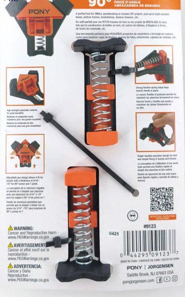 Набор струбцин Pony Jorgensen 9123