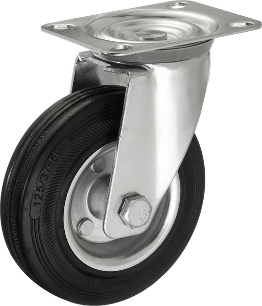 Колесо для тележки складской Стелла-техник 4101-125 - фото