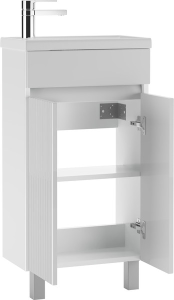 Тумба под умывальник Айсберг Фостер 45 Бриз без ящика