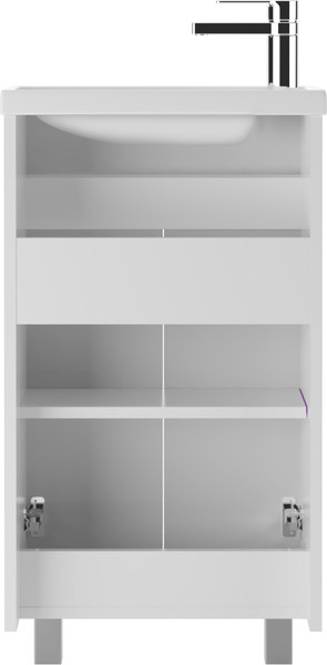 Тумба под умывальник Айсберг Фостер 45 Бриз без ящика