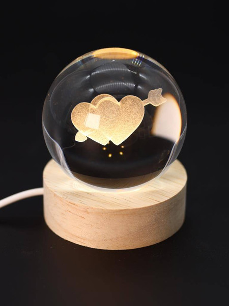 Ночник ILikeGift Two hearts / 149-025 - фото