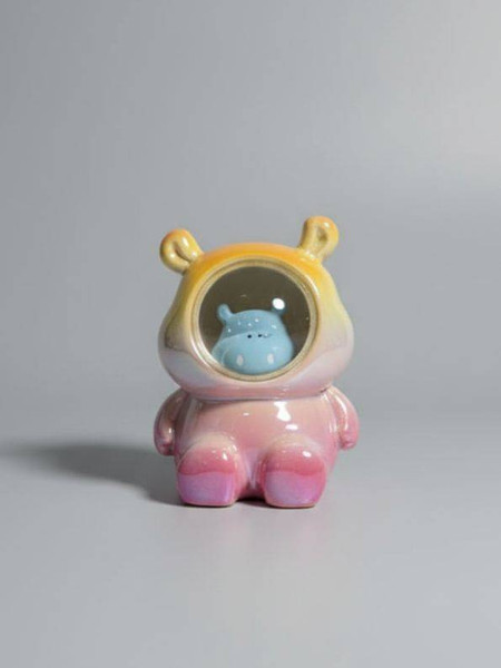 Ночник ILikeGift Hippopotamus suit / 137P-DLM9026-03 - фото