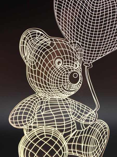 Ночник ILikeGift Bear and balloon / 149-043